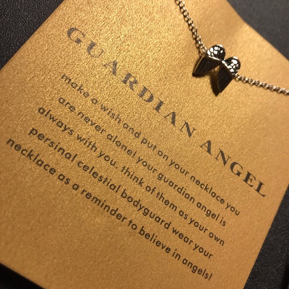 GOLD - GUARDIAN ANGEL ♡ Necklace GIFT - Picture 7 of 7